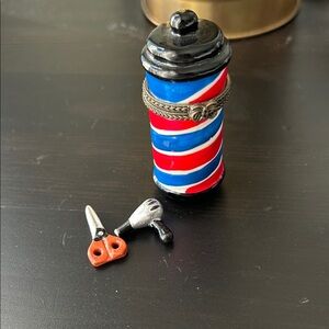 Barber hinge box